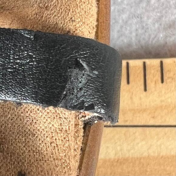 Yuu Womens Dora Gladiator Wedge Sandals Black Size 8.5M - Picture 13 of 14